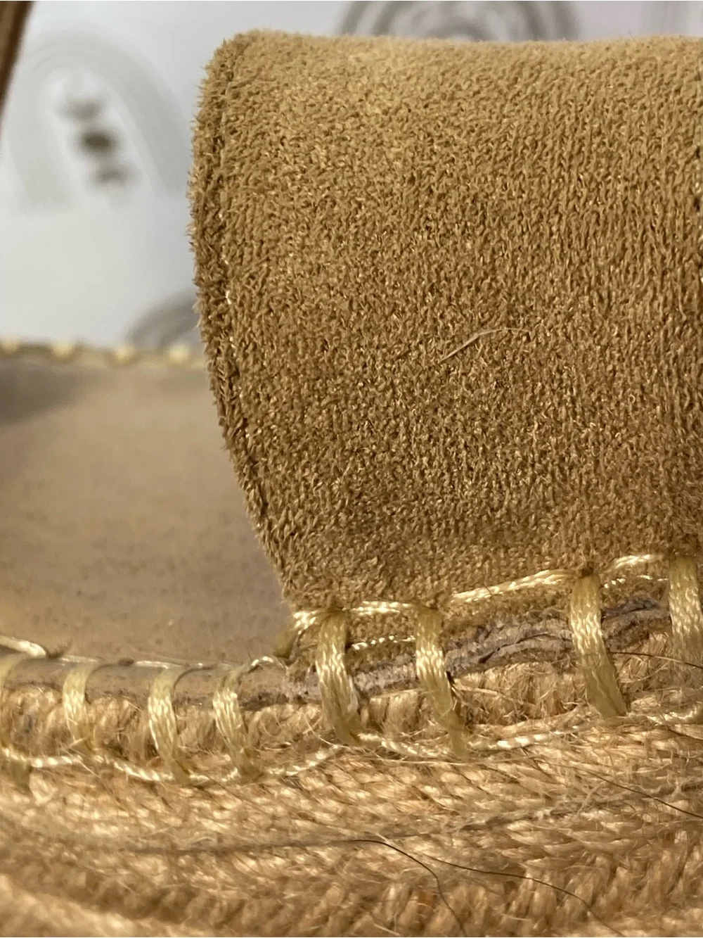 Coconuts by Matisse Tan Suede Espadrille Wedge Sandals